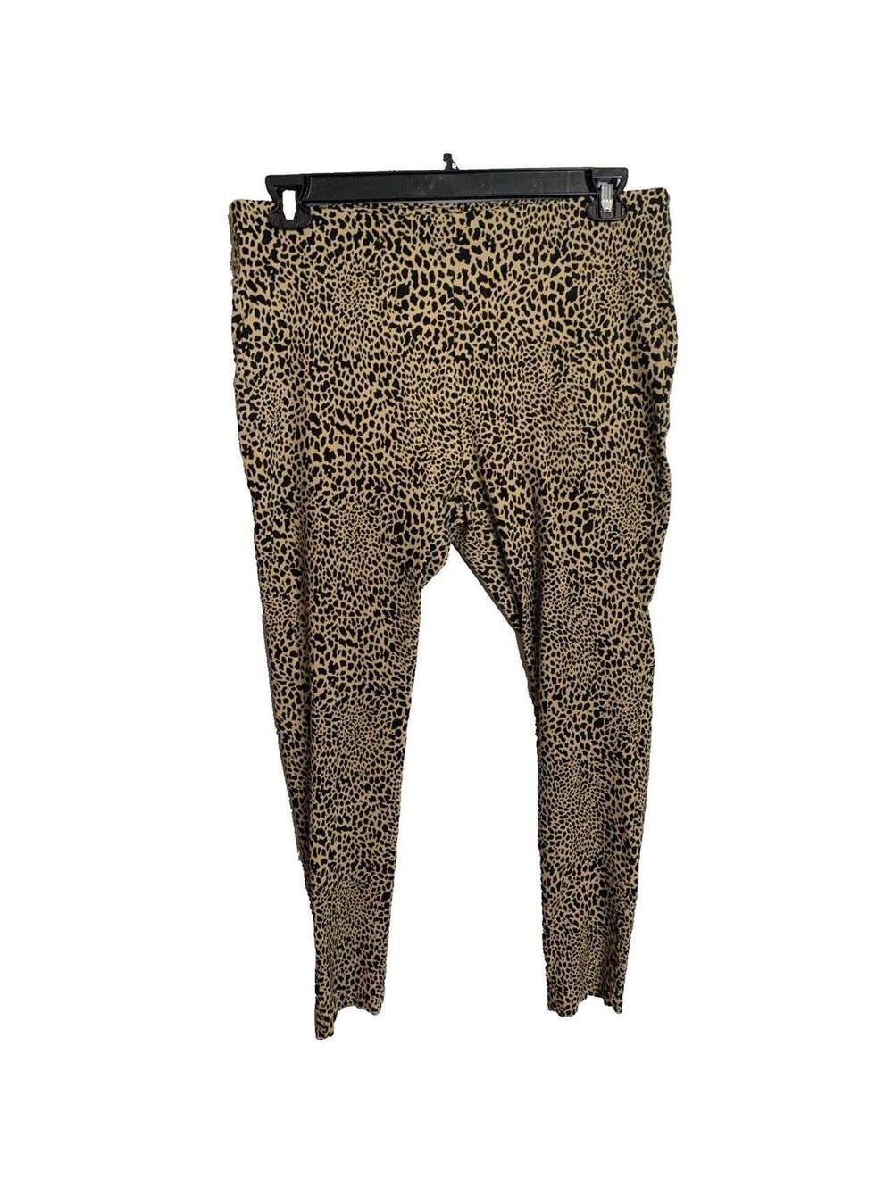Michael Kors XL Leopard Print Leggings
